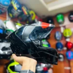 Studds Raider Super Plain Glossy Black Helmet