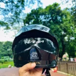 Vega sonic glossy black helmet