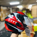 Gliders City Graphic Half Face Helmet
