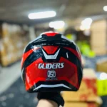 Gliders City Graphic Half Face Helmet