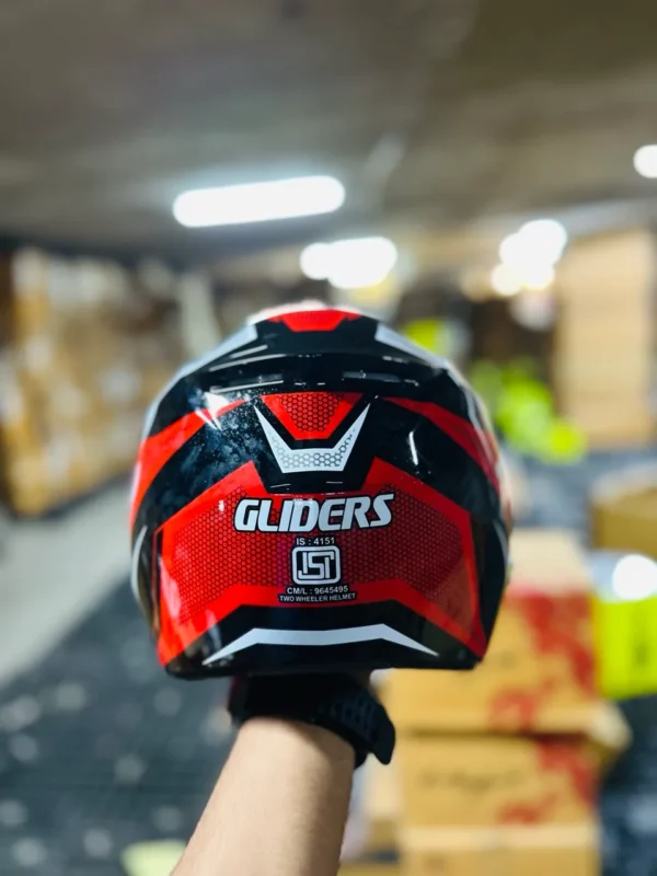 Gliders City Graphic Half Face Helmet - Image 7