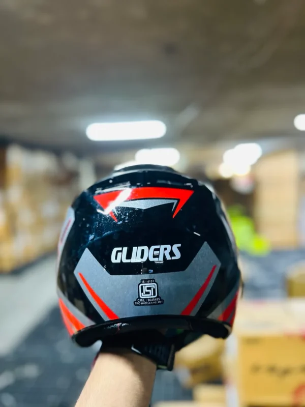 Gliders City Graphic Half Face Helmet - Image 9