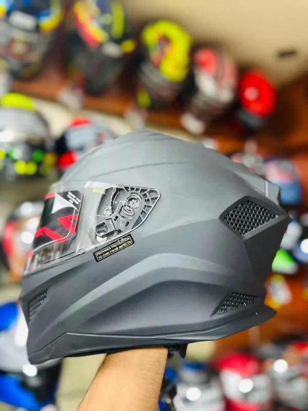 Steelbird SBH-25 SV Sharp Glossy Black - Image 10