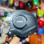 Icon Half Face Bike Helmet
