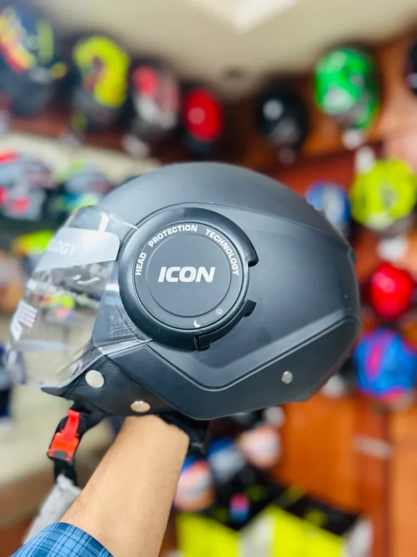Icon Half Face Bike Helmet - Image 4