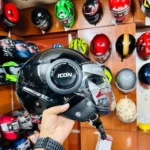 Icon Half Face Bike Helmet