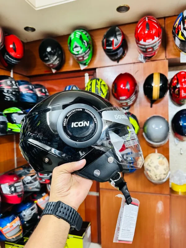 Icon Half Face Bike Helmet - Image 2