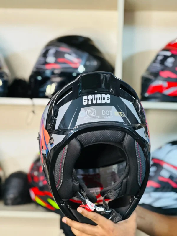 Studds Helios Superman Edition Helmet - Image 4