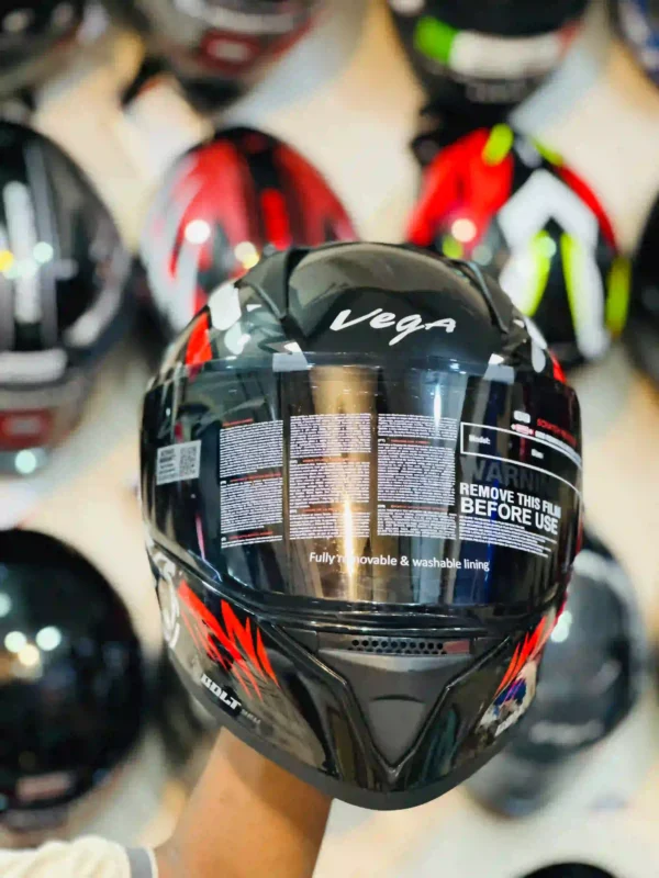 Vega Bolt Bunny Full Face Helmet - Image 4